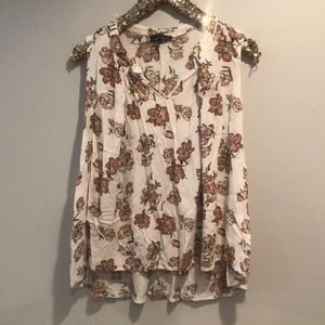 be cool - floral tank